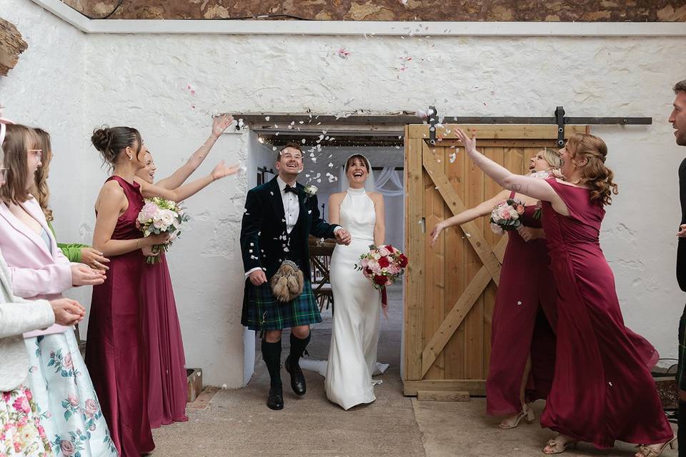Just married