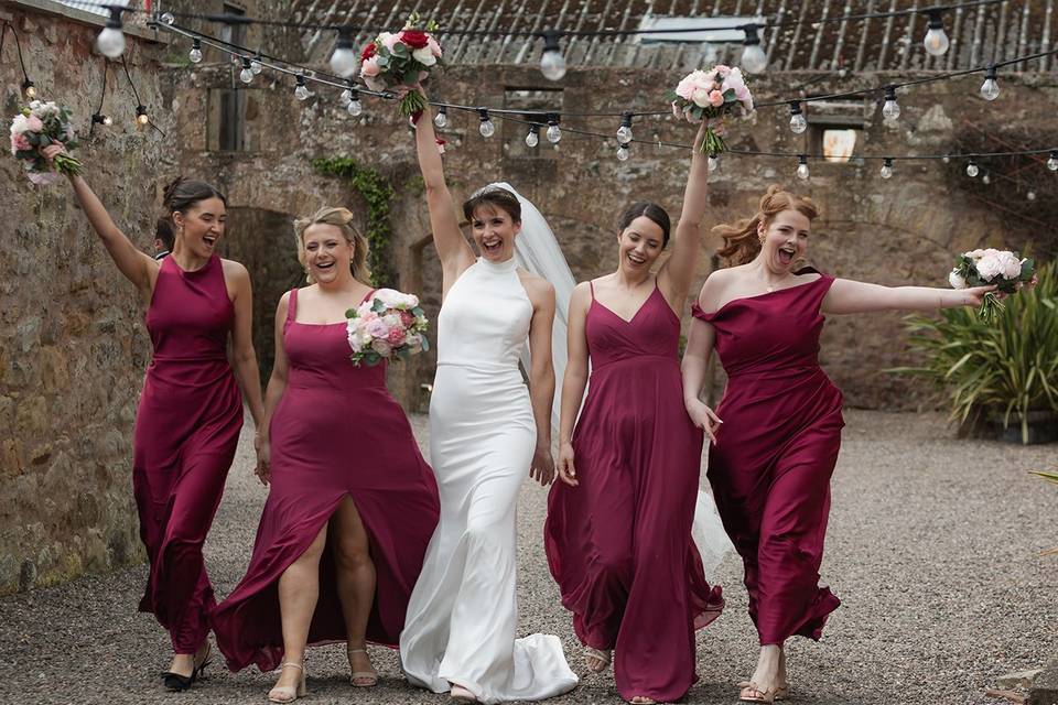 Here come the girls