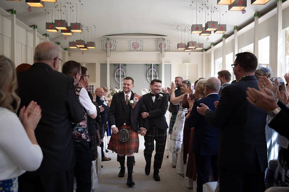 Just married