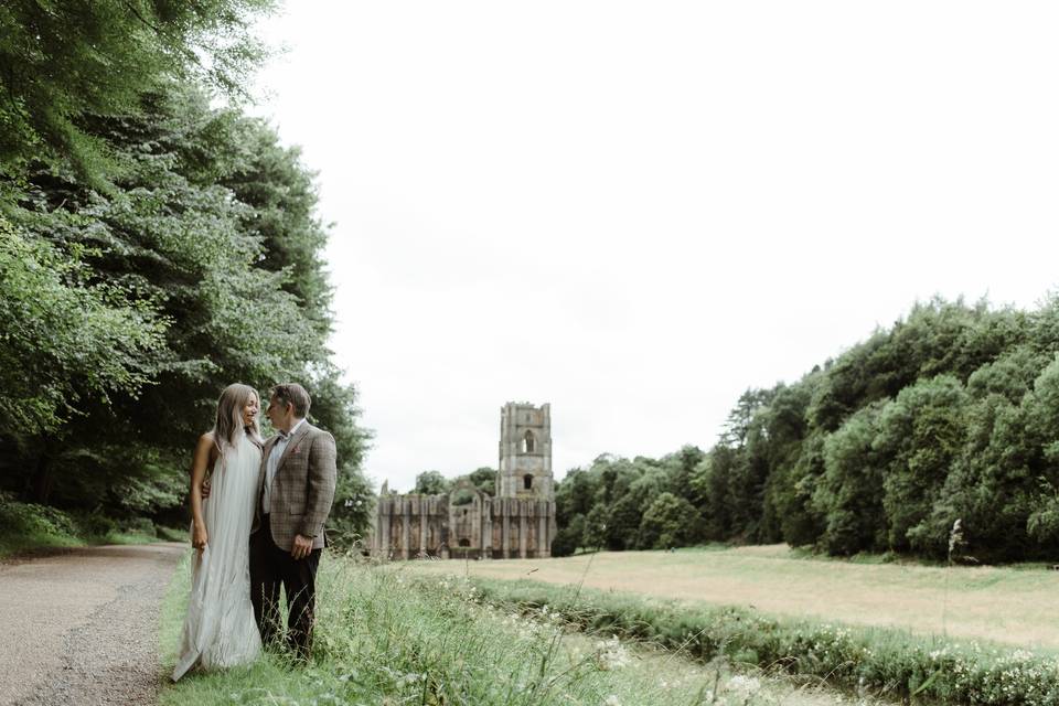 Fountains abbey engagement