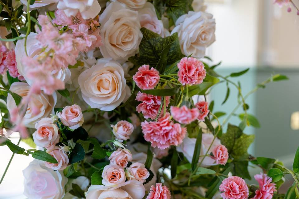 Silk flowers