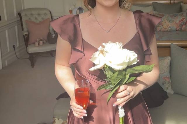 Bridesmaid beauty