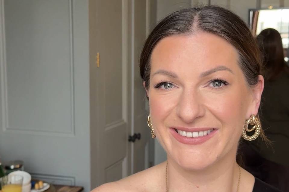 Wedding guest soft glam