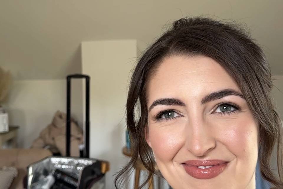Bridesmaid soft glam