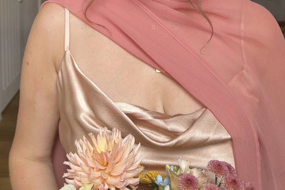 Bridesmaid beauty