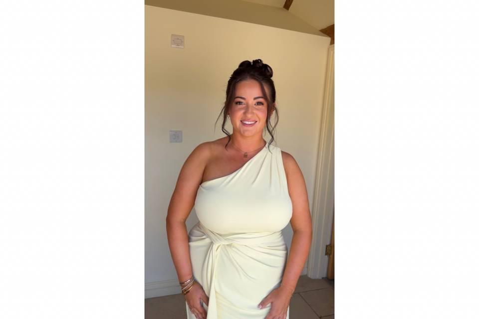 Bridesmaid glam