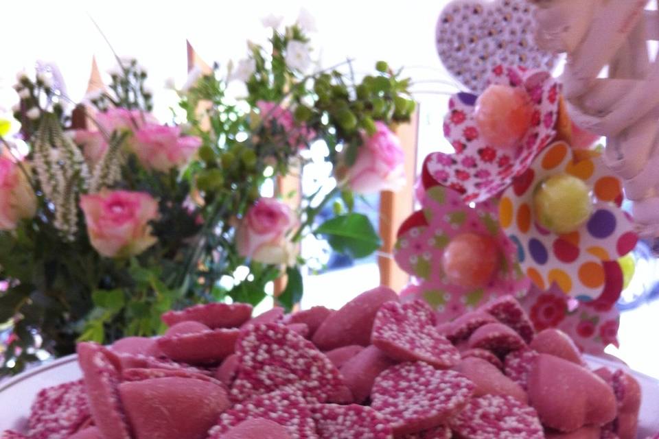 Pink jazzies and lolly tree