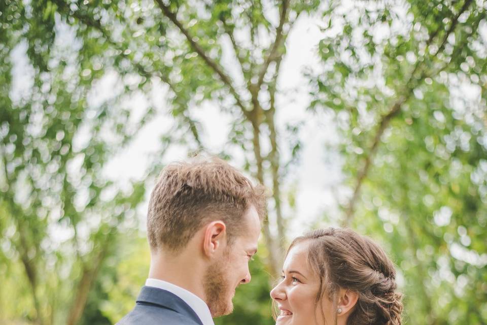 The Bride and Groom