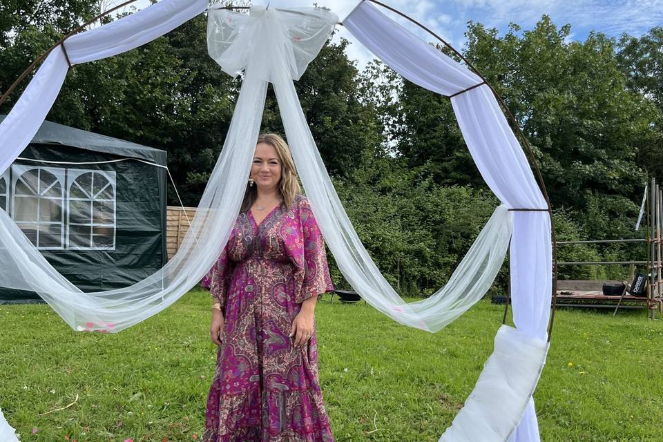 Circle Wedding Arch
