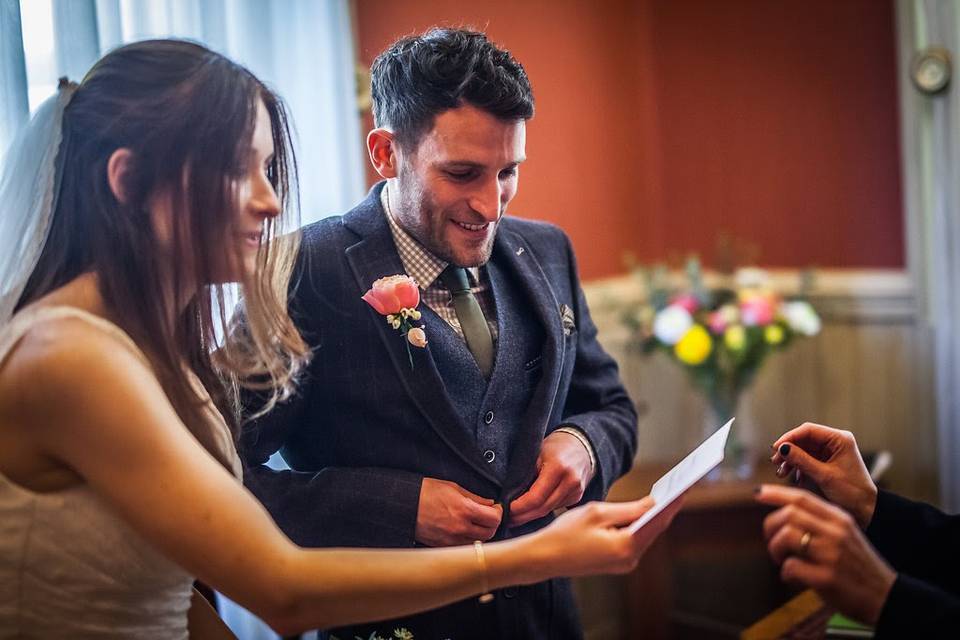 Personalised Vows