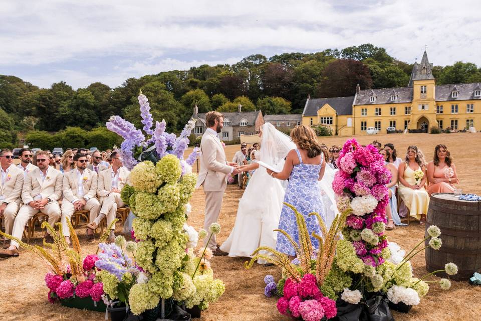 Ceremony in action