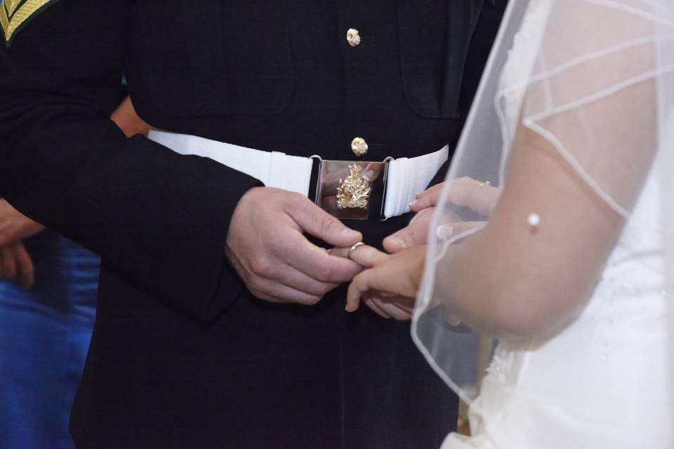 Military weddings