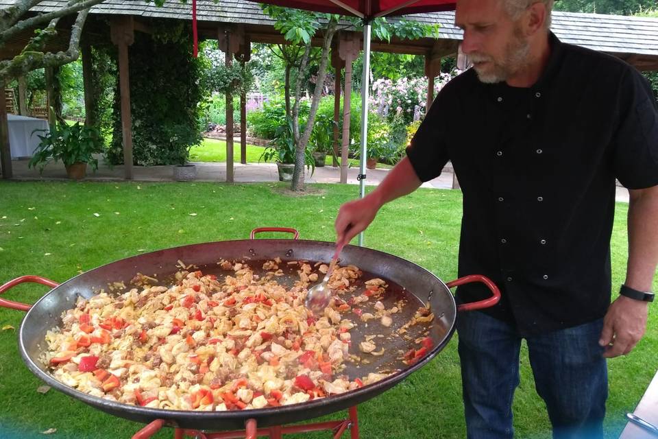 Big pan paella