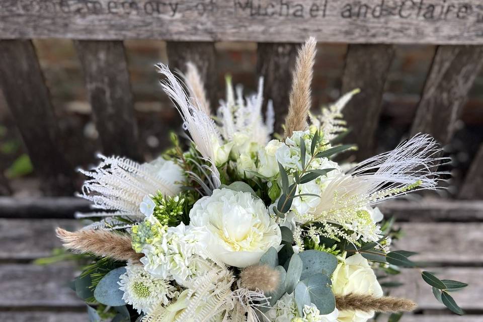 Fresh and dried bouquets