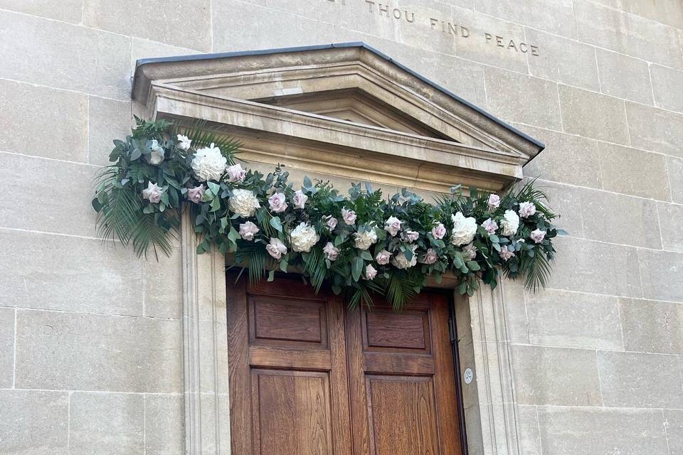 Lilac archway