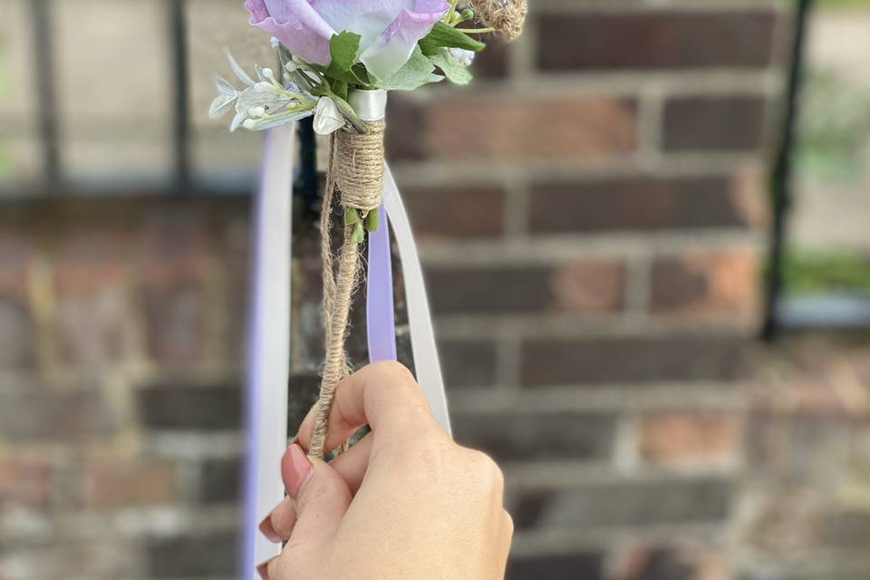 Flower girl wand