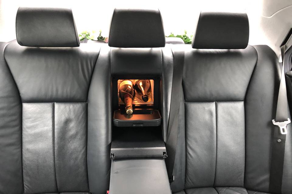 Inside the Mercedes S Class S500 Pullman