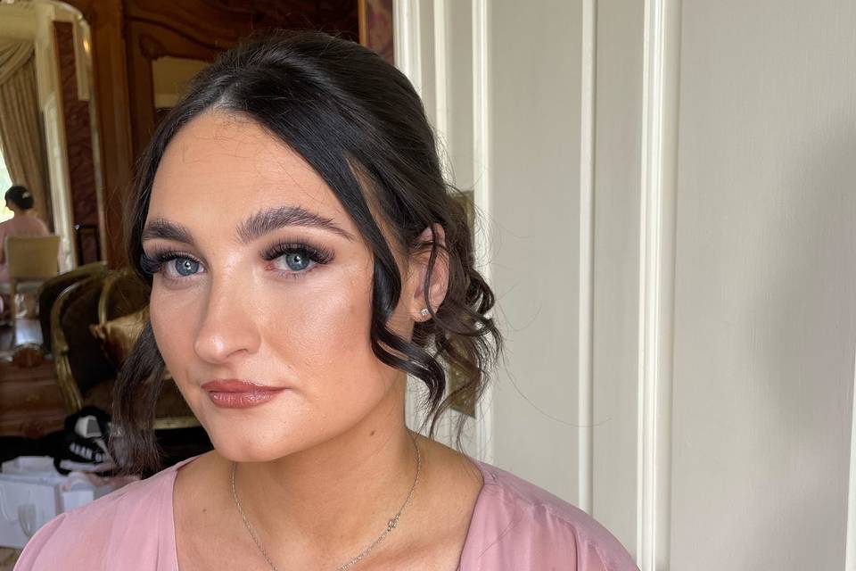 Flintshire Bridesmaid Makeup