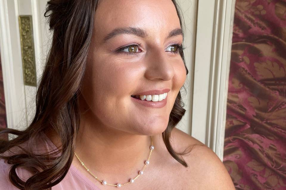 Flintshire Bridesmaid Makeup