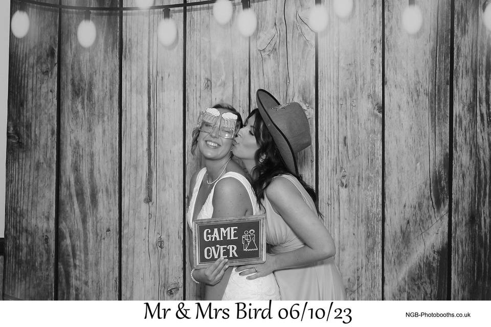 Vintage photo booth