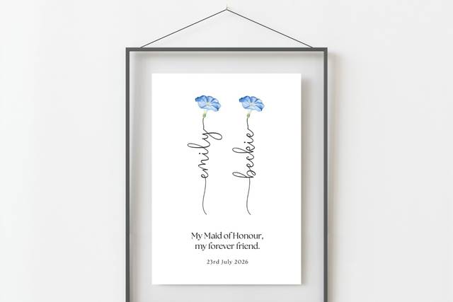 Maid of Honour/Bridesmaid gift