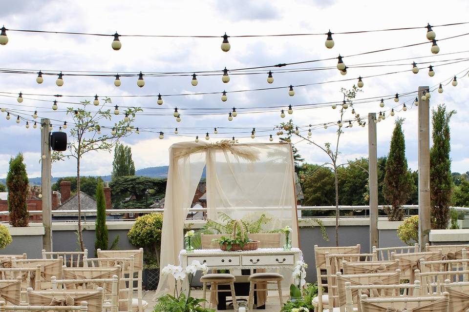 Roof Terrace Ceremony