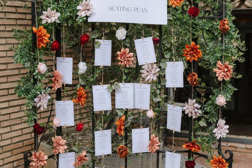 Seating plan