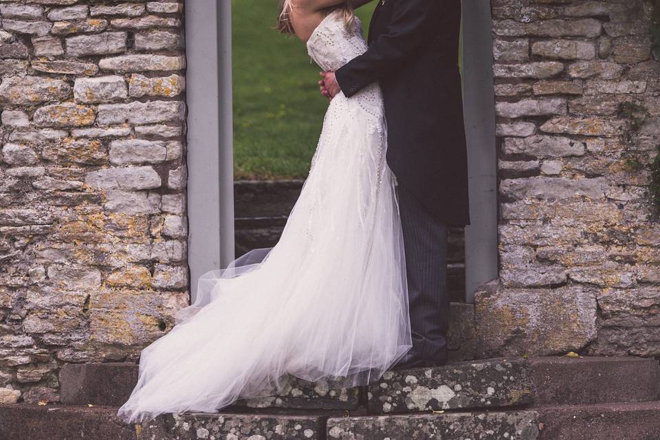 Wedding couple, the Cotswold