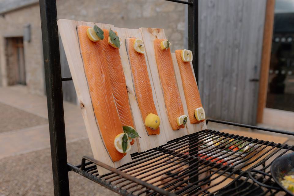 Fire Table Salmon