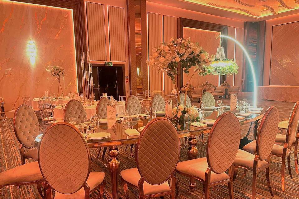 Head Table LED Arch