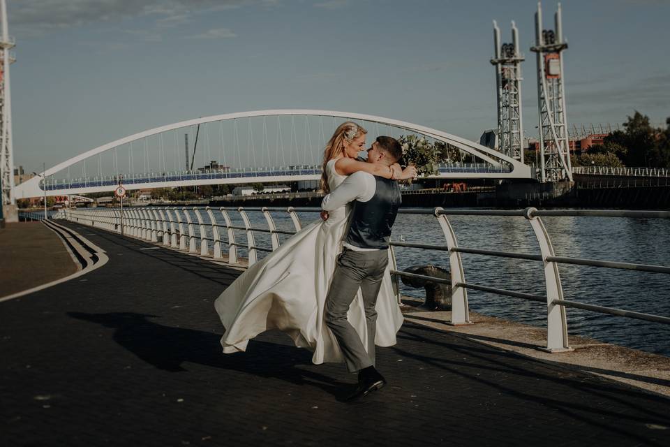 Salford Quays wedding