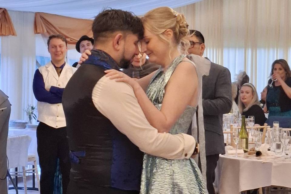 The first dance for A and A