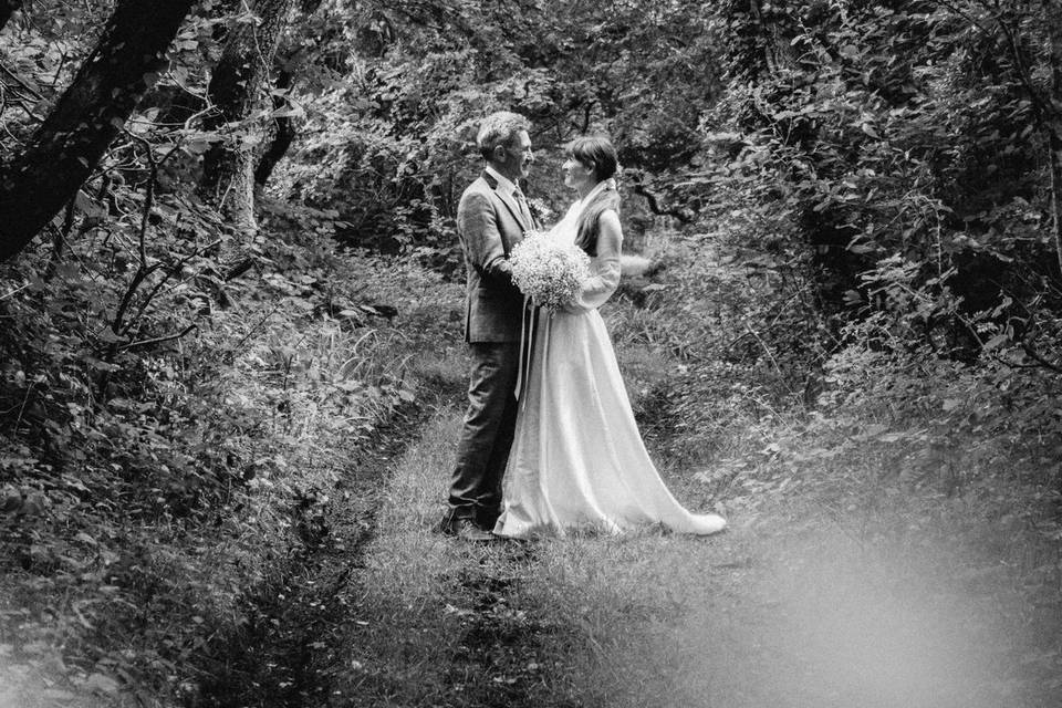 B&W Wedding Photography