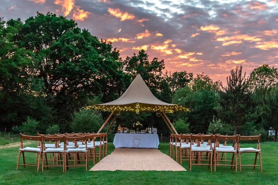 Ceremony Tipis