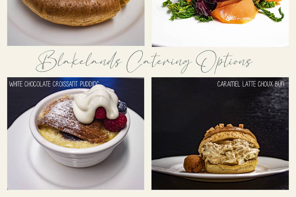 Blakelands Catering Options