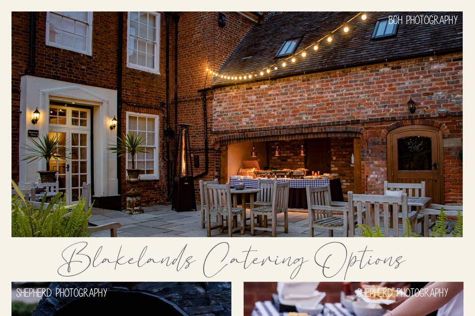 Blakelands Catering Options