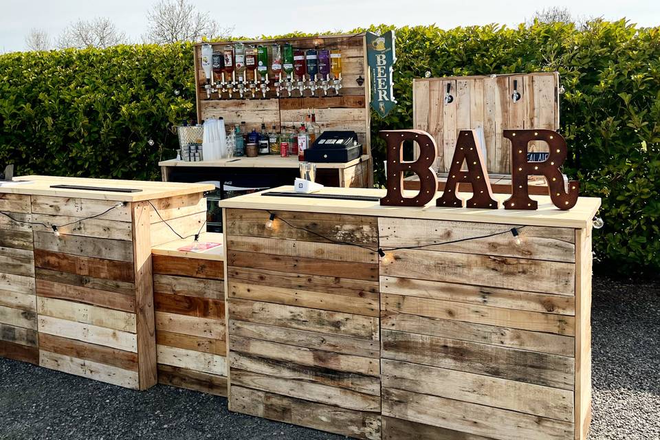 Rustic bar