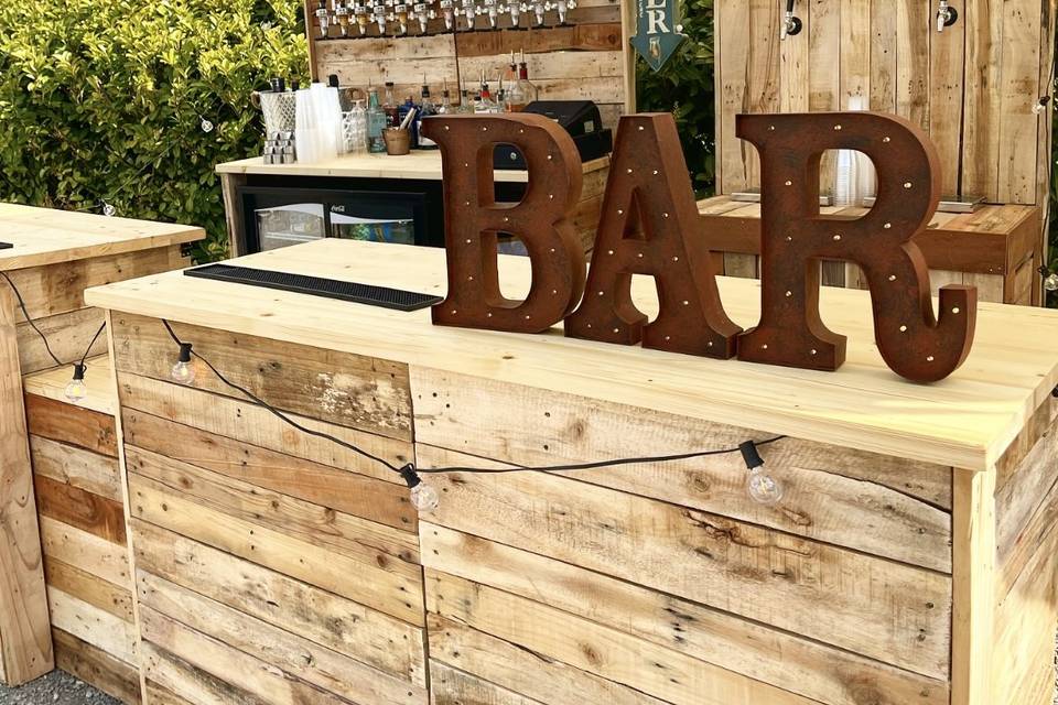 Rustic bar