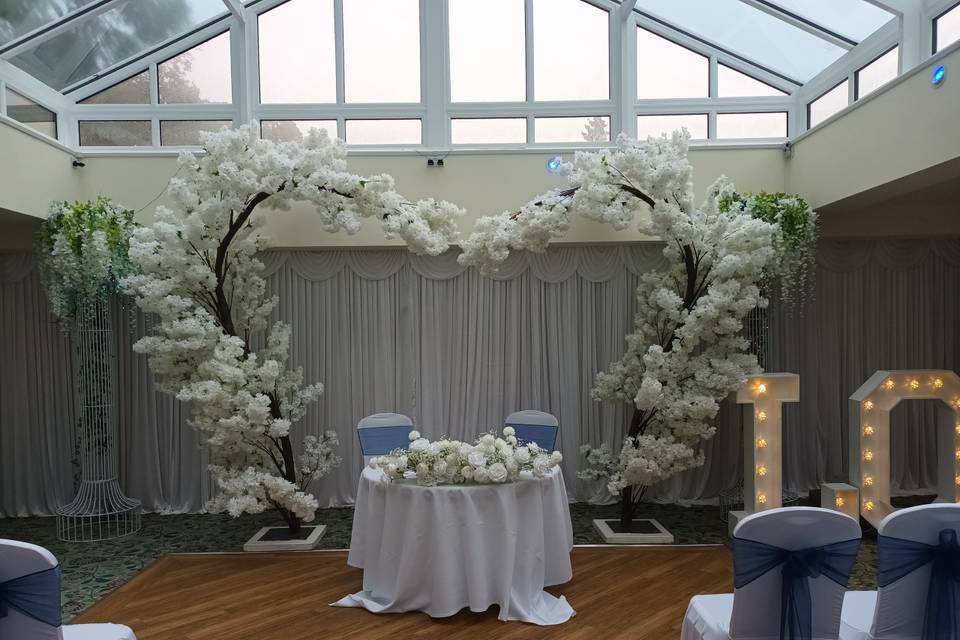 Indoor Wedding Ceremony