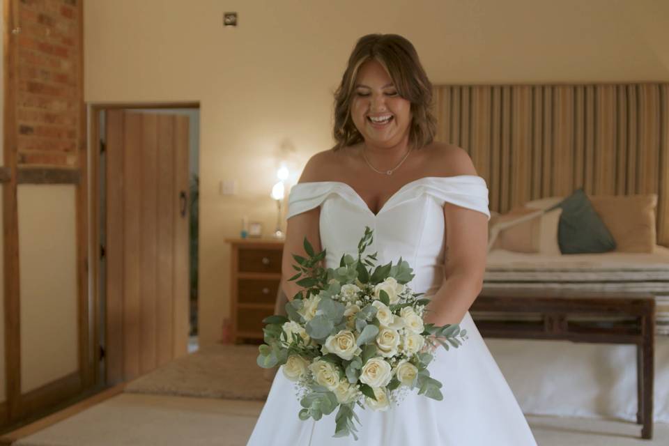 Amy & George - Rivervale Barn