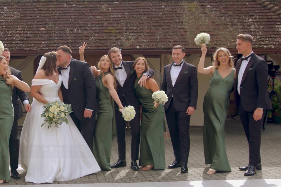 Amy & George - Rivervale Barn