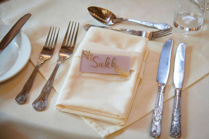 Painted place cards