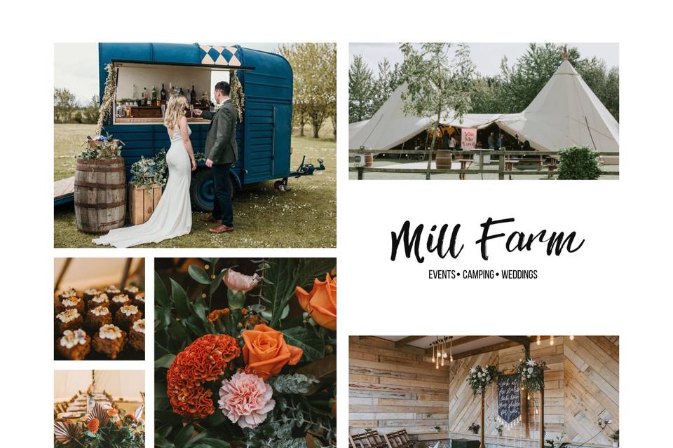 Mill Farm photo collage