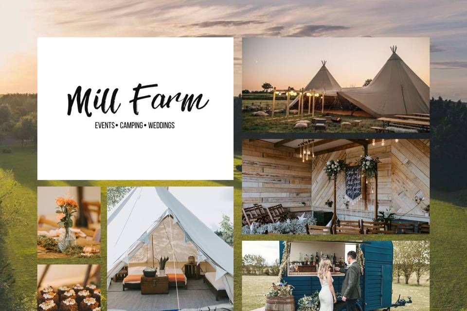 Mill Farm photo collage