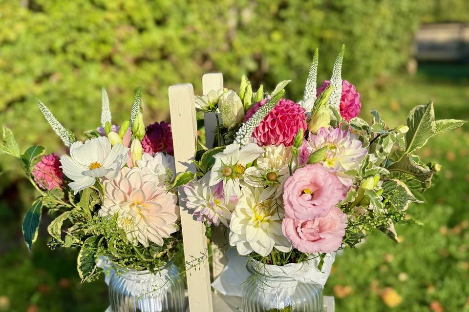 Bridesmaid bouquets
