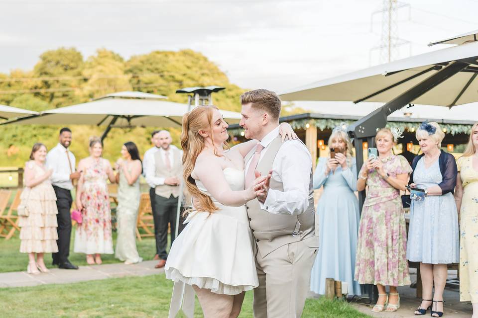 Outdoor First Dance