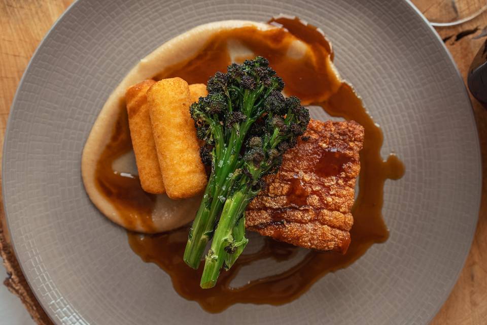 12-hour crispy pork belly