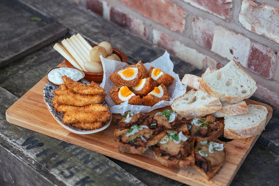 Gastro pub style platter