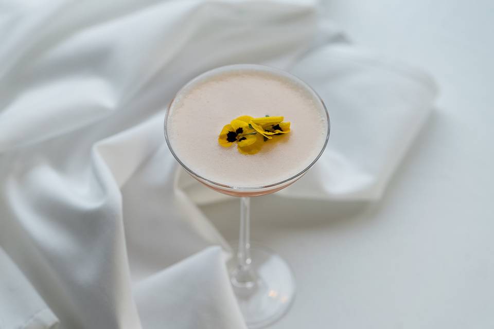 Passion fruit martini