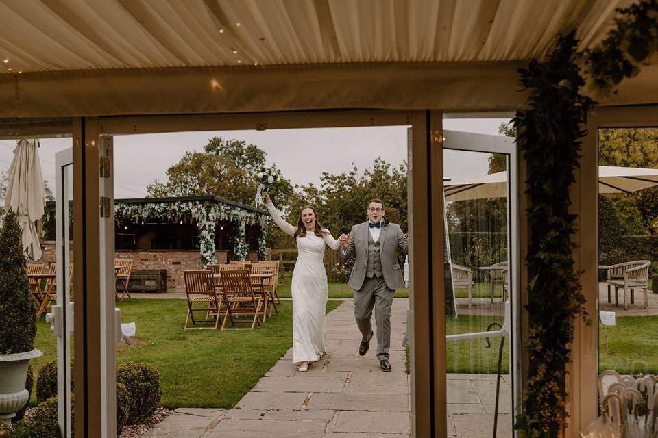 Coming into the Marquee!